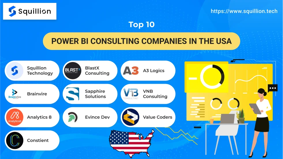 Top 10 Power BI consulting companies in the USA